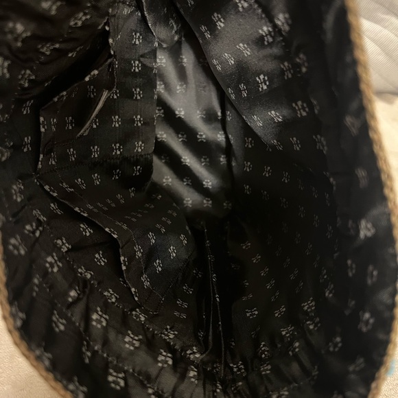 Indigo Moon Colorful Beaded and Jute Like Drawstring Crossbody - Picture 13 of 14